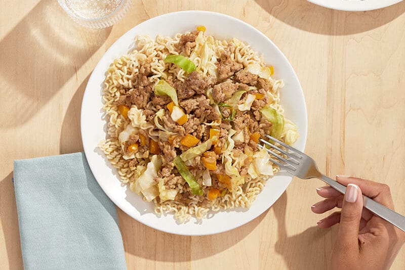 Ground Pork & Cabbage Stir Fry 3 Ways - Soulful Pork