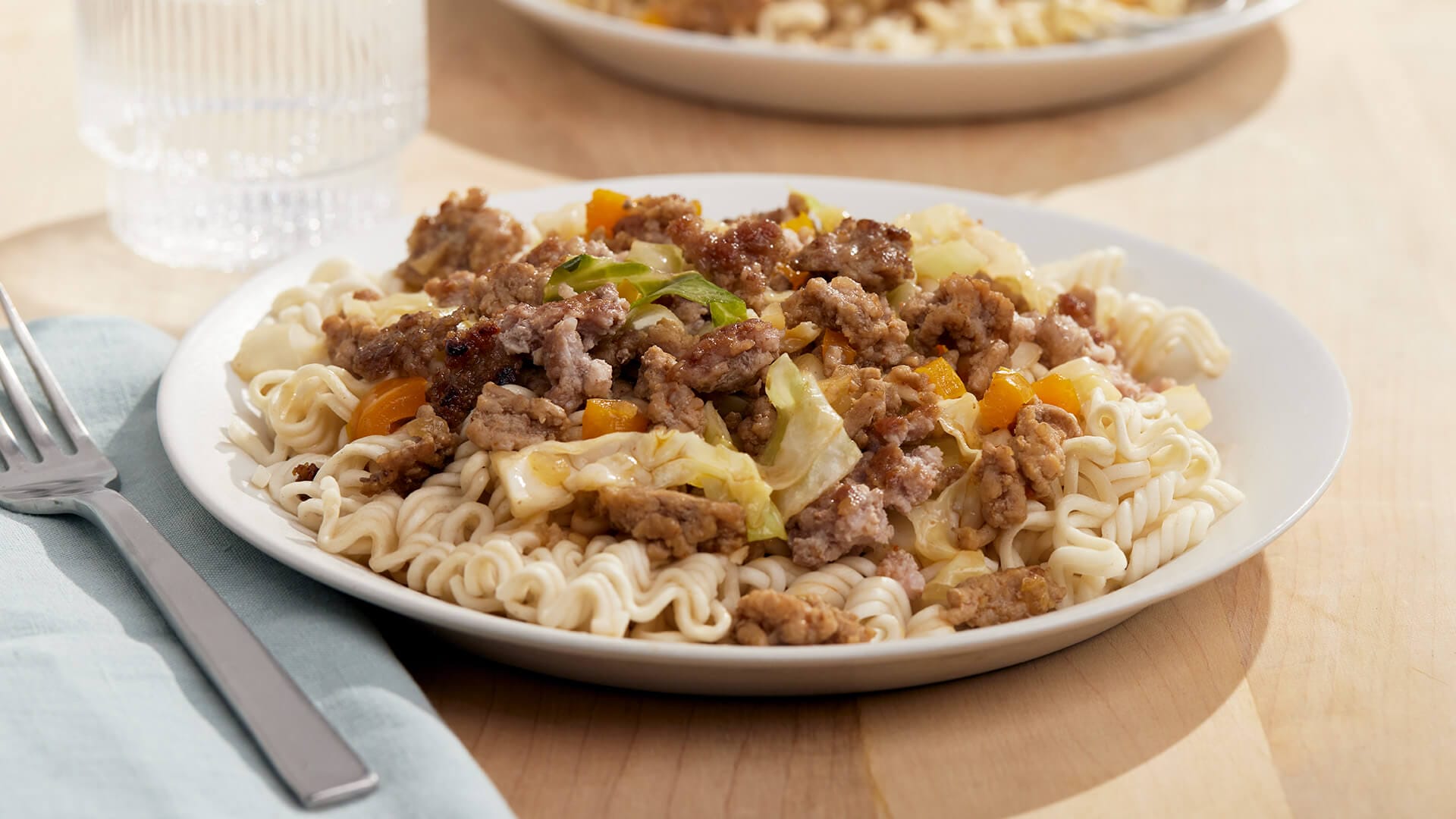Ground Pork & Cabbage Stir Fry 3 Ways - Soulful Pork